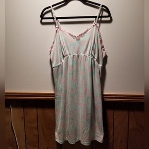 👙Cynthia Rowley tank print nightgown